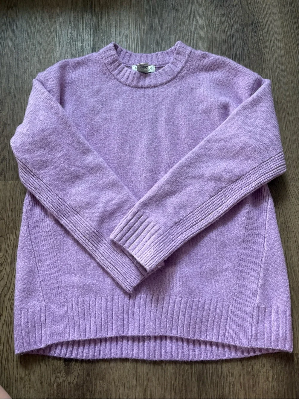 Rachel Zoe Lavender Crewneck Sweater